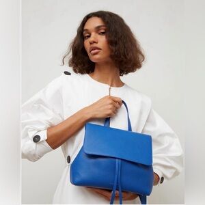 Mansur Gavriel Vibrant Blue Satchel